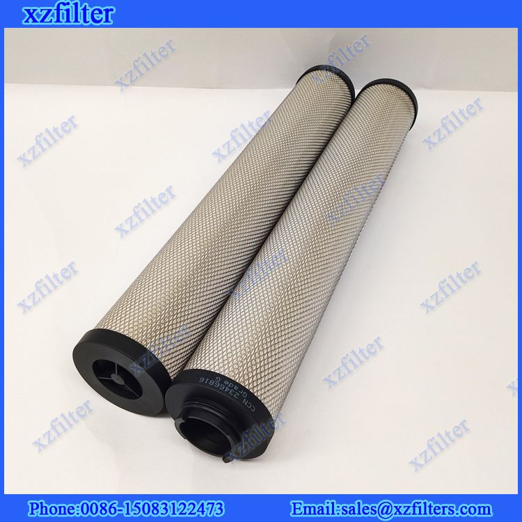 Replacement compressed inline air filter element 23466816